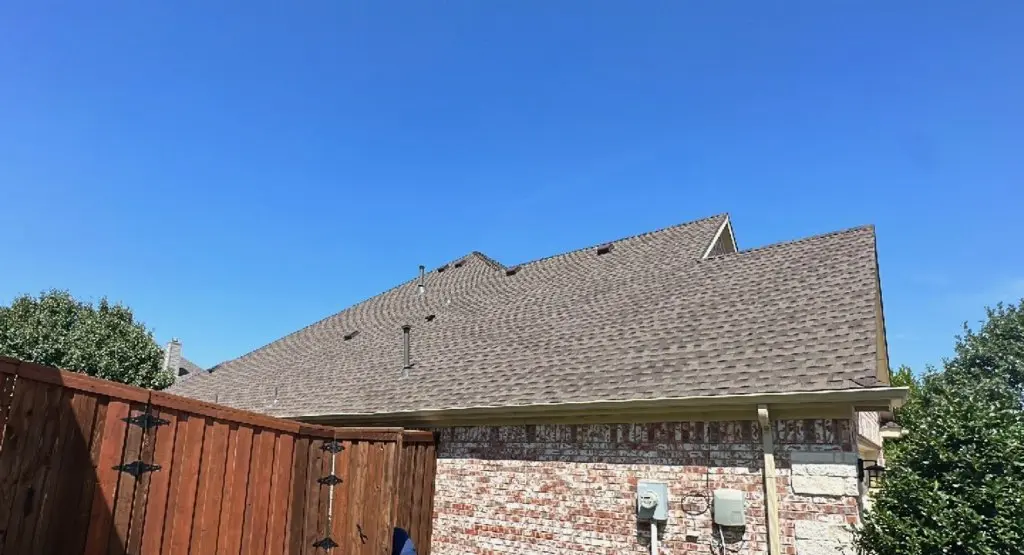 Completed roof replacement project in District Heights
